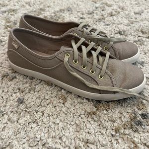Taupe shimmery Keds